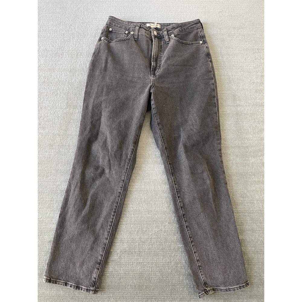 Madewell Jeans Women 29 Curvy Perfect Vinatge‎ Full Zip High Rise Stretch Casual
